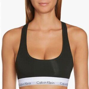 Calvin Klein Black and White Sports Bra